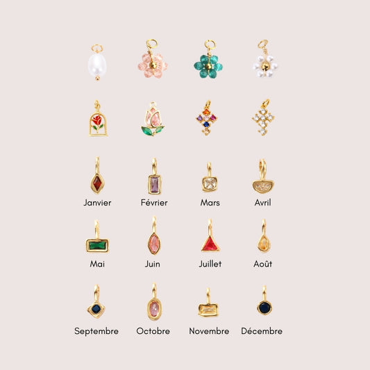 Ajouter un charm - Fleurs & Gemmes