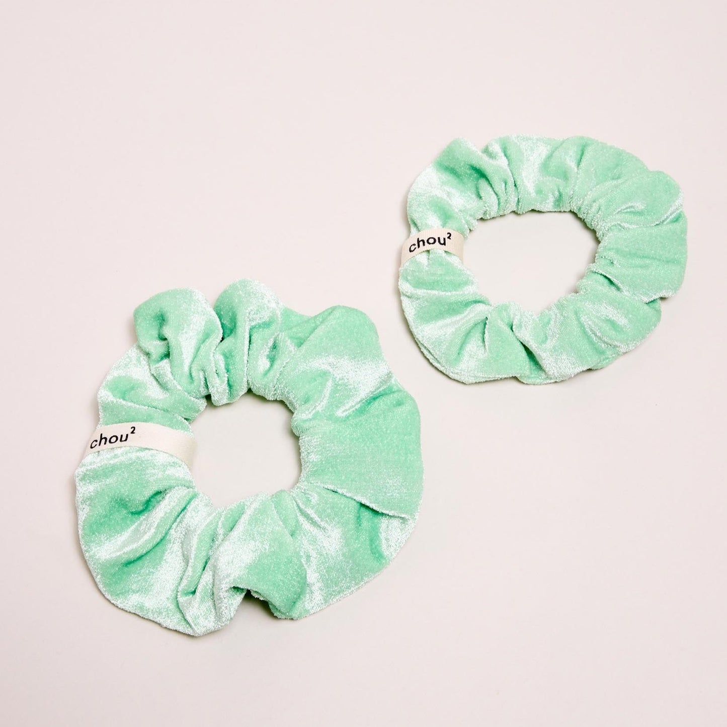 chouchou-velours-vert-menthe