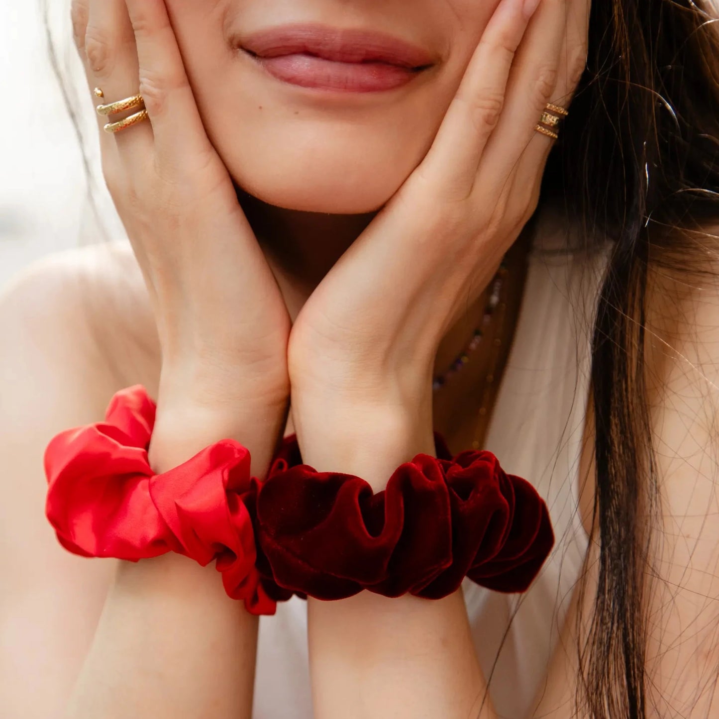 lot-chouchou-rouge-velours-soie
