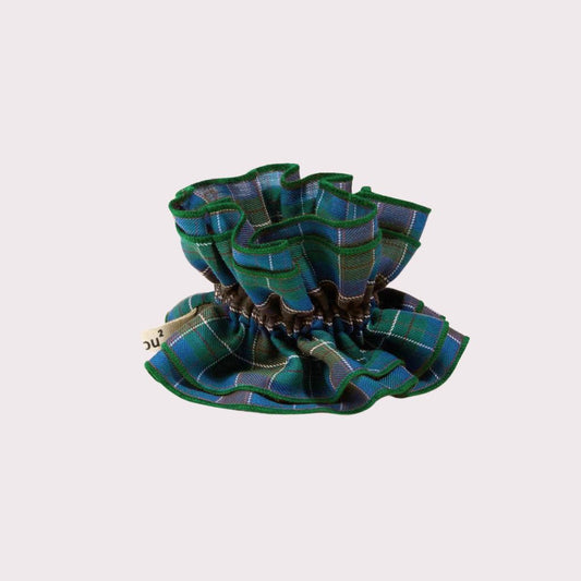 gros-chouchou-vert-tartan-ecossais-motif-france