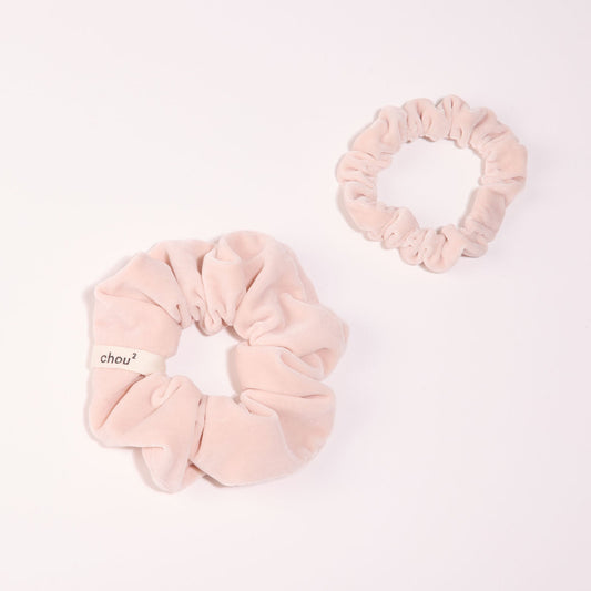chouchou-velours-rose-pale-luxe-france