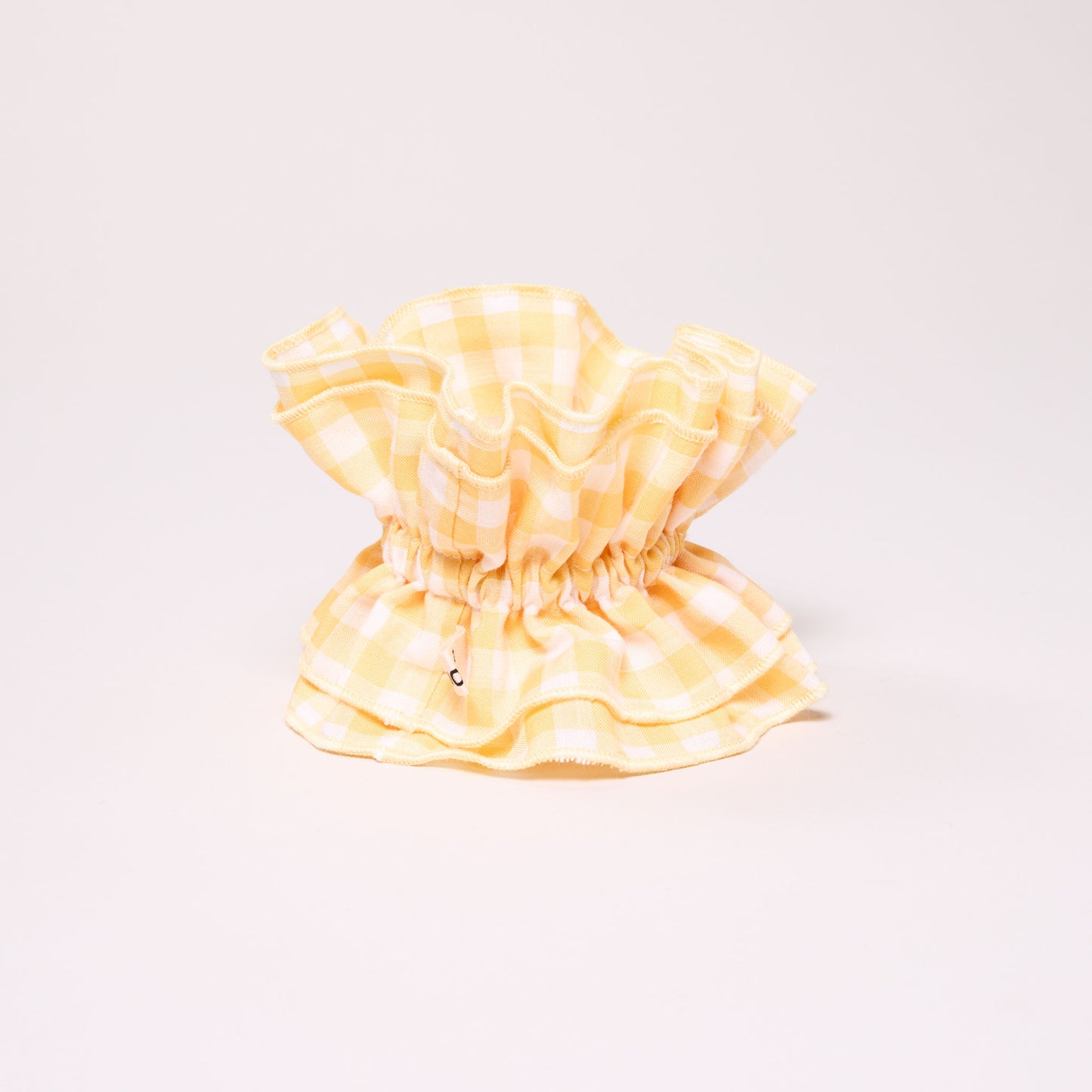 Maxi chouchou vichy jaune