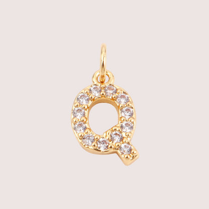 Ajouter un charm - Initiale du prénom