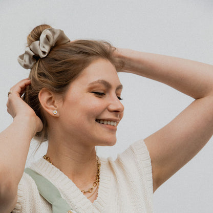 chouchou-satin-dore-champagne-ecoresponsable-france