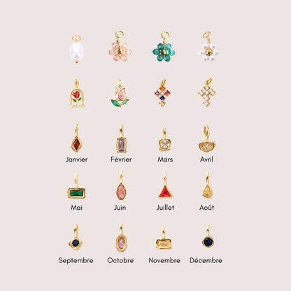 Ajouter un charm - Fleurs & Gemmes
