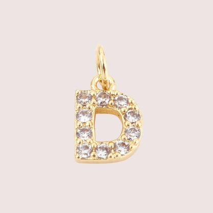 Ajouter un charm - Initiale du prénom