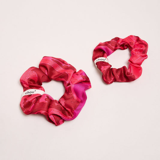 chouchou-satin-rose-motifs-ecoresponsable