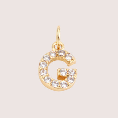 Ajouter un charm - Initiale du prénom