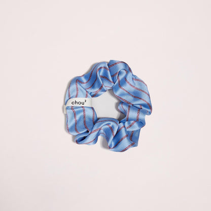 gros-chouchou-satin-bleu-ecoresponsable