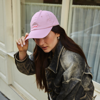 casquette-rose-toile-ecoresponsable