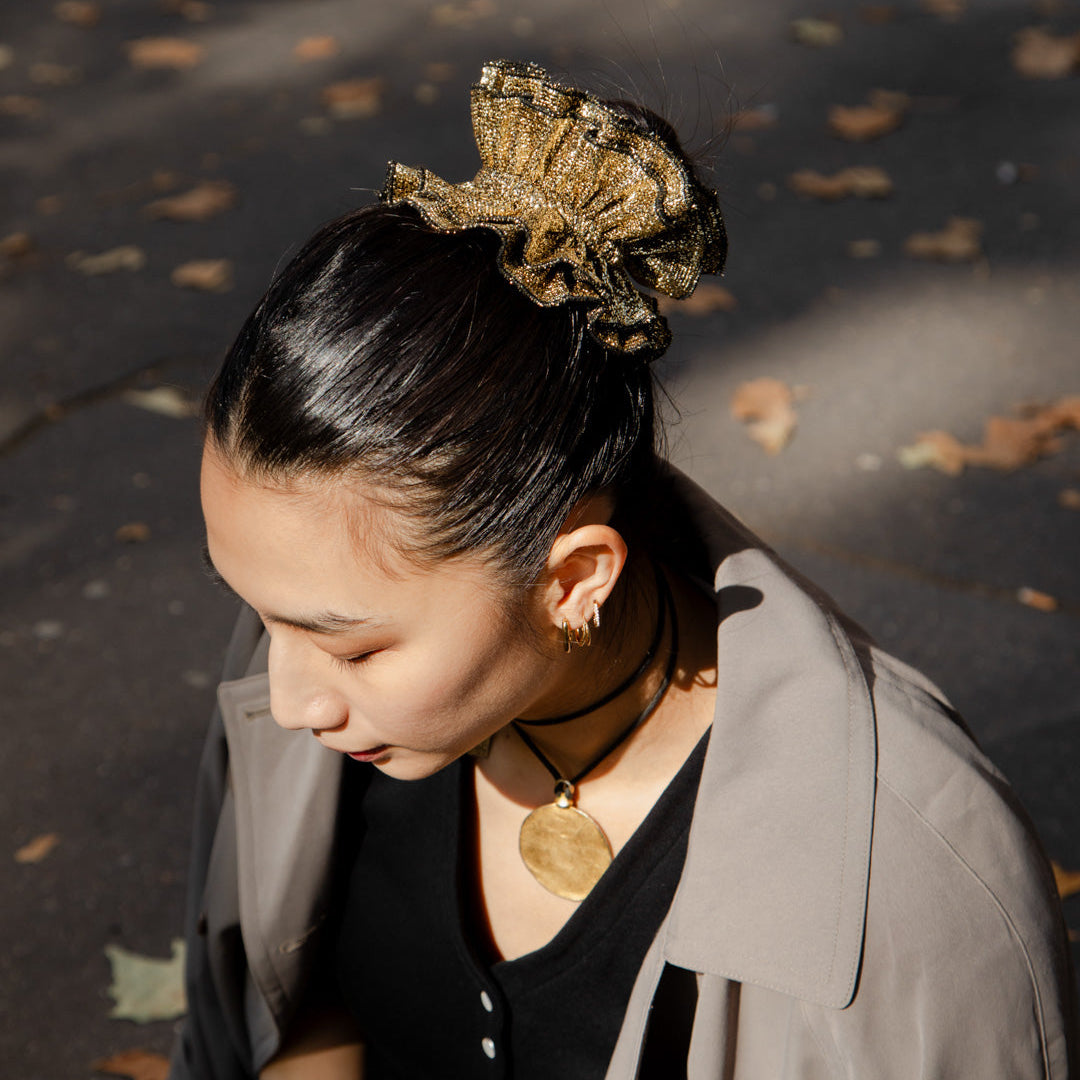 chouchou-gros-doré-luxe-france