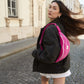 banane-femme-velours-rose-fuchsia-france-ecoresponsable