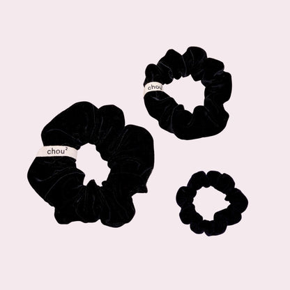 chouchou-velours-noir-france-upcycle